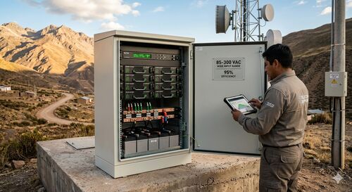 Dernière affaire concernant Énergie des stations de base à froid extrême: Performance constante des redresseurs Flatpack2 à -40°C