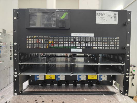 qualité  Custom made Hybrid Solar System FP2 48V 12+12.8KW 400V+N BD LD 3 phase 230V Telecom Power System with PV connection usine