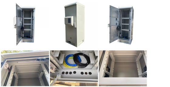 OEM extérieur imperméable 18U 22U 32U de Cabinets de télécom d'IP55 IP65