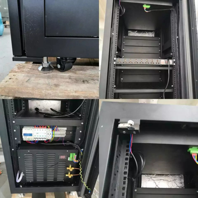serveur extérieur de 42U 600mm Cabinets de bâti de support de 19 pouces avec des fans de DC48V