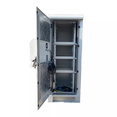 Cabinet DC48V de réseau des Cabinets 42U de télécom de 2.1M Double Wall Outdoor