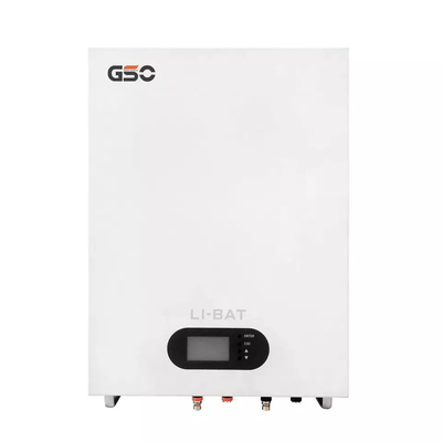 Application fixée au mur profonde de stockage de maison d'Ion Battery With BMS For de lithium du cycle 48V 200ah