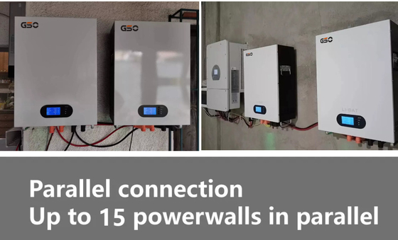 Paquet LiFePO4 48V 100Ah 200Ah de batterie de Powerwall de puissance de télécom de GSO