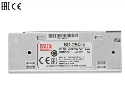 SD-25-24 le module d'alimentation de convertisseur continu-continu 24V 1.1A au-dessus de la protection de charge