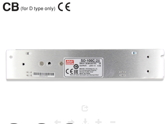Moyenne source d'alimentation du commutateur d'origine SD-100C-12 module de conversion en courant continu 36-72VAC module 12dc 100W