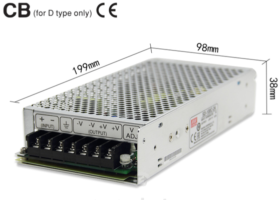 Moyenne source d'alimentation du commutateur d'origine SD-100C-12 module de conversion en courant continu 36-72VAC module 12dc 100W