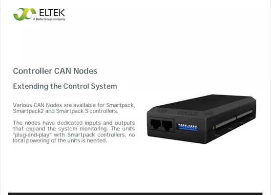 Module extérieur 242100,304 de surveillance de télécom de noir d'Eltek