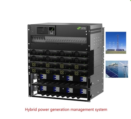 Système hybride de télécommunications de 16 kW 24 kW avec MPPT et module solaire Eltek marque 241119.650 241115.650