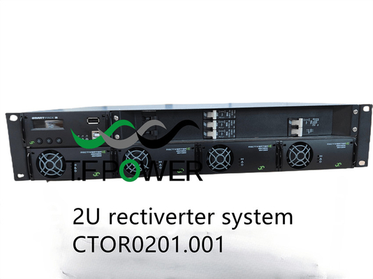 Systèmes 2U d'Eltek 6KVA 230V 4.8KW Rectiverter système d'alimentation d'étagère de puissance de 19 pouces CTOR0201.001 242100,100