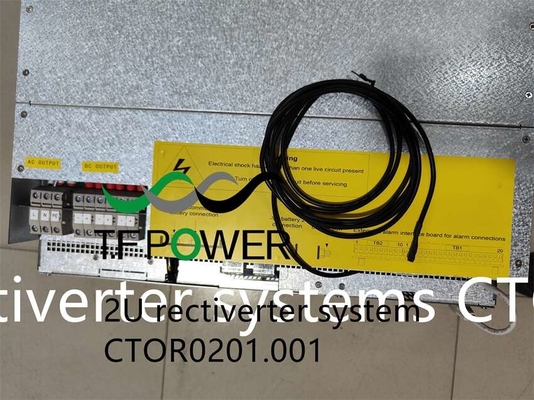 Systèmes 2U d'Eltek 6KVA 230V 4.8KW Rectiverter système d'alimentation d'étagère de puissance de 19 pouces CTOR0201.001 242100,100