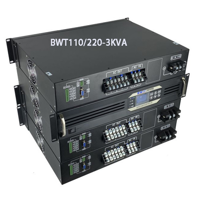 Invertisseur de télécommunications DC à AC Invertisseur de DC à AC 3000w 110vdc à 220vac Invertisseur d'onde sine pure