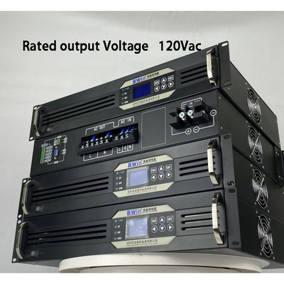 Invertisseur de courant continu à courant alternatif 1600w Invertisseur d'onde sinusoïdale pure 48Vdc à 120Vac2KVA Invertisseur de télécommunications