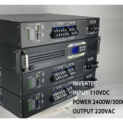 Nouveau onduleur intelligent 110v CC à 220v AC Onduleur basse fréquence Dc 110v Ac 3kva