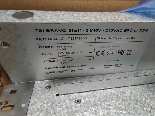 CE+T STI énergie BRAVO 24/48V 230VAC 2U électricité Étagère pour armoire de 19 pouces