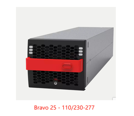 L'inverseur modulaire est équipé d'un moteur à induction à haute tension.