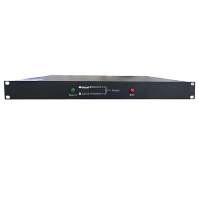 Commutateur de transfert statique à relais monophasique STS à double commutation 220V avec une plage de courant STS45S STS45D 45A pour l'alimentation en courant alternatif à double canal