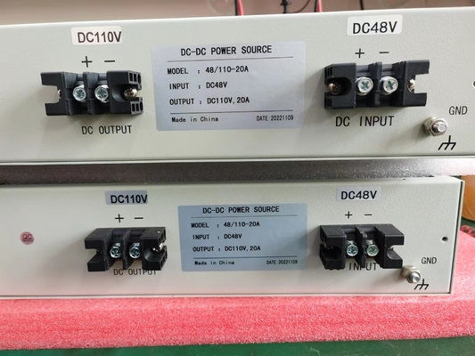 19" dans la série RCT2000D Convertisseurs DC-DC isolés Entrée 48vdc Sortie 220vdc 2200w D10-18-11