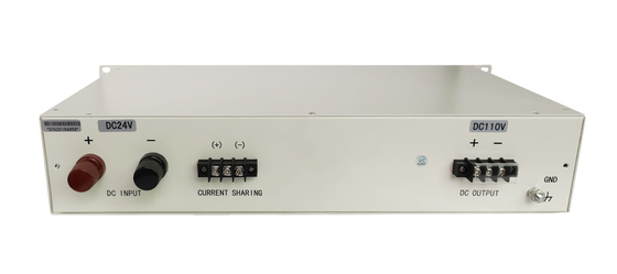 OEM ODM Convertisseurs à courant continu 19 pouces monture de rack RCT2000D Série Entrée 110vdc Sortie 24vdc 720W D30-10-14