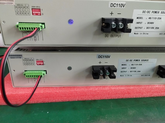 OEM personnalisation 19 pouces convertisseurs DC DC série RCT2000D entrée 110vdc sortie 48vdc 1500w D30-10-18