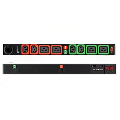 Vertiv Geist GU2 Commutateur PDU Intelligent 32A/10A/16A/20A C13/C19 Alimentation Rack Avec Contrôle à Distance Protection Contre les Surcharges Pour Équipement de Centre de Données