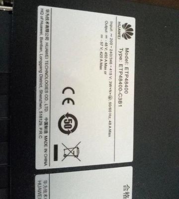 L'alimentation électrique par commutation intégrée Huawei ETP48400-C3b1 Module de rectificateur 48V400A