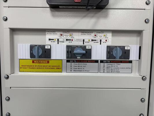 CE+T 36KVA Échangeur de courant continu BRAVO 25 48/2303PH 36KVA 24KVA 12KVA Échangeur système