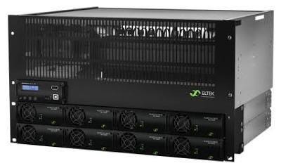 Système d'alimentation Eltek 48Vdc 12kW avec une distribution complète de charge et de batterie