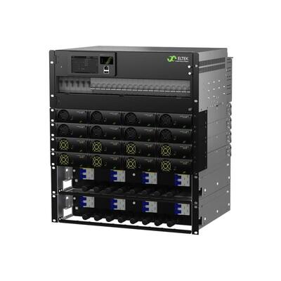 Système électrique de télécommunications hybride Eltek Flatpack2 avec cabine intégrée au réseau solaire MPPT 300A/500A