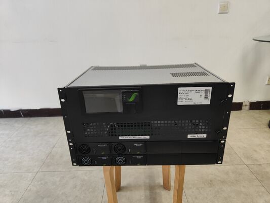 Système d'alimentation intégré sur mesure FP2 48V 12KW 6KVA 230V SPD BD 5U avec redresseur et emplacements pour redresseur