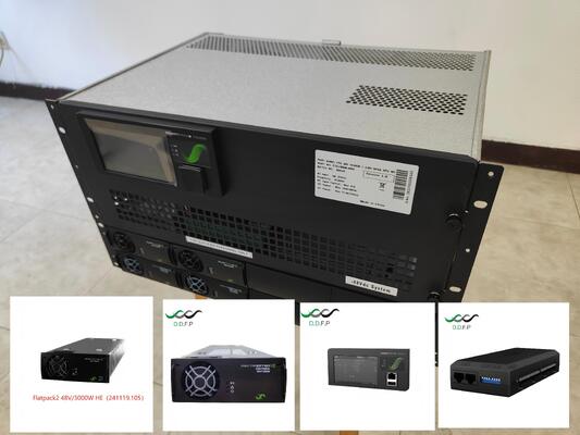 Système d'alimentation intégré Eltek Rectiverter 5U | Alimentation CA et CC intégrée pour centre de données télécom