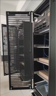 IP20 Fabriqué sur mesure 1000A 2000A 3000A Grande centrale électrique 3 phase 380Vac 48Vdc Système d'alimentation électrique de télécommunications intérieures avec Flatpack2 48/3000HE module armoire FPC