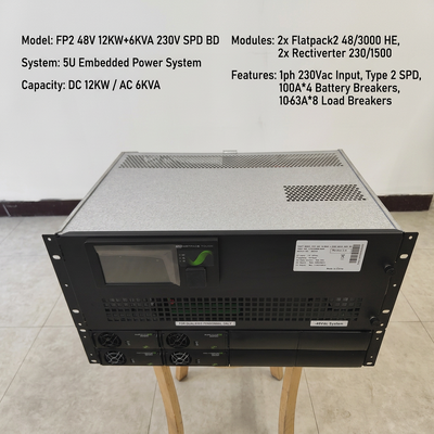 Système d'alimentation Eltek Rectiverter 12KW DC 6KVA AC Smartpack2 Commande Tactile