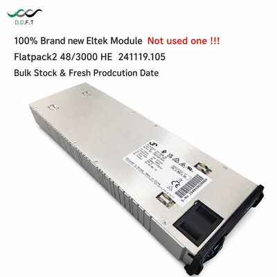 Eltek Flatpack2 48/3000HE 3000W 48V Module de rectificateur échangeable à chaud à haut rendement pour alimentation électrique télécom