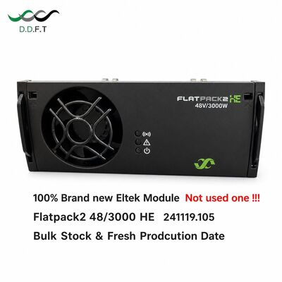 Eltek Flatpack2 48/3000HE 3000W 48V Module de rectificateur échangeable à chaud à haut rendement pour alimentation électrique télécom