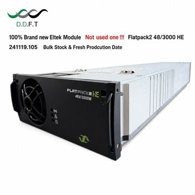 Eltek Flatpack2 48/3000HE 3000W 48V Module de rectificateur échangeable à chaud à haut rendement pour alimentation électrique télécom