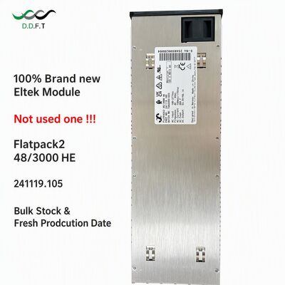 Eltek Flatpack2 48/3000HE 3000W 48V Module de rectificateur échangeable à chaud à haut rendement pour alimentation électrique télécom