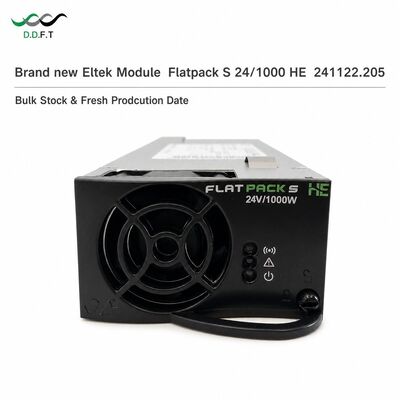 Eltek Flatpack S 24/1000HE Module redresseur 24 V 1000 W Module d'alimentation haute efficacité P/N 241122.205 tout neuf