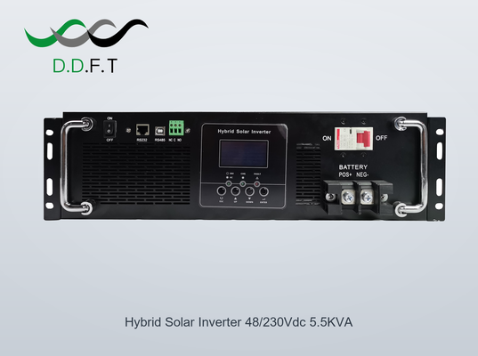 Invertisseur solaire hybride de 48 V 5,5 kW avec 100 A MPPT et compatibilité LiFePO4 pour les systèmes d'énergie intelligents