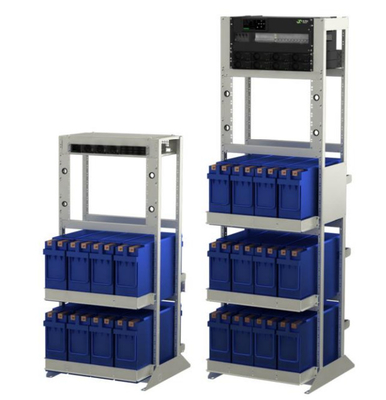 Cabinet de cadre ouvert des clôtures 1.3m 1.9m des télécom IP55 avec la batterie