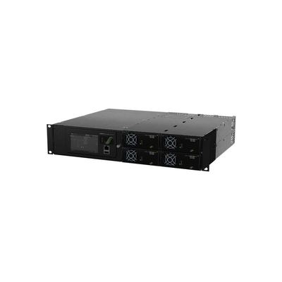 Le système d'alimentation de 8KW 230Vac 4KW 115Vac Rectiverter 48Vdc a intégré 2U 6kVA 1ph (CIOR0402.XXX)