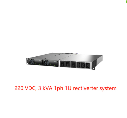 le système d'alimentation de télécom de 3kVA 1phase 220VDC Rectiverter a intégré autonome (numéro de la pièce : CTOR0201.003)