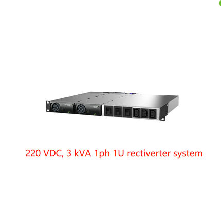 le système d'alimentation de télécom de 3kVA 1phase 220VDC Rectiverter a intégré autonome (numéro de la pièce : CTOR0201.003)
