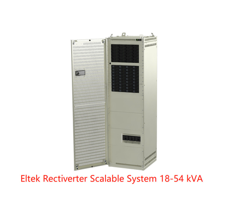 Système extensible de système d'intérieur d'Eltek Rectiverter 18-54 KVA avec A et B facultatifs, entrée à C.A. (CIEJ3642.xxxx)