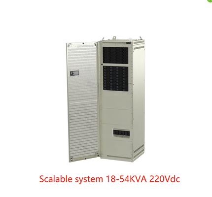 En extensible 60950-1 de système d'alimentation de Flatpack Eltek Rectiverter 54KVA 220Vdc