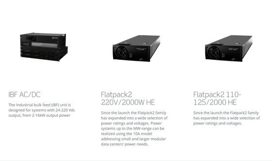 BD. du système SPD LLVD d'IP21 Eltek Flatpack2 IBB avec le contrôleur Smartpack2 principal