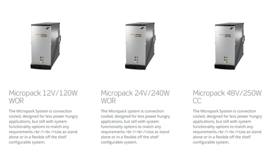 Le système Eltek Micropack 120W1000W 12V 24V 48V avec un contrôleur compact P/N:901