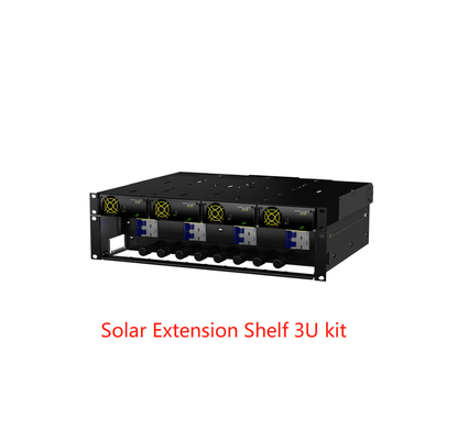 Étagère solaire du kit 3U d'extension de système hybride de télécom de puissance de 6.4KW 12.8KW Eltek