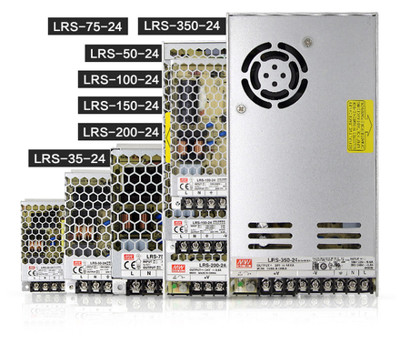 Série de changement à sortie unique moyenne de l'alimentation d'énergie du redresseur 50W de série du puits LRS LRS-50-5 LRS-50-12 LRS-50-24 LRS de 35W